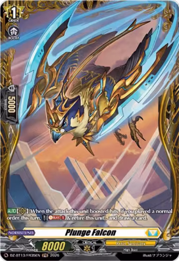 Plunge Falcon (FR) (DZ-BT13/FR35EN), DZ-BT13: Parallactic Clash — Vanguard card price