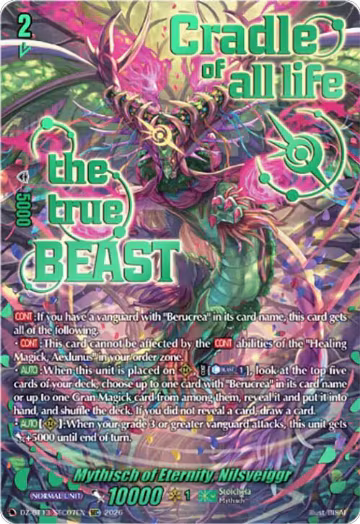 Mythisch of Eternity, Nilsveiggr (SEC) (DZ-BT13/SEC07EN), DZ-BT13: Parallactic Clash — Vanguard card price