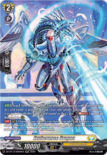 Exuberance Dragon (SR) (DZ-BT13/SR26EN), DZ-BT13: Parallactic Clash — Vanguard card price