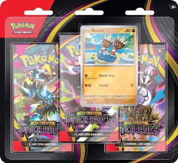 Pitch Black 3-Pack Blister [Binacle], Pitch Black — Pokémon sealed product price