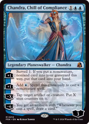 Chandra, Chill of Compliance (212), Reality Fracture — Magic card price