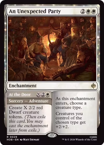 An Unexpected Party (29), The Hobbit — Magic card price