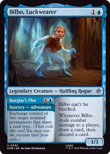 Bilbo, Luckwearer (32), The Hobbit — Magic card price