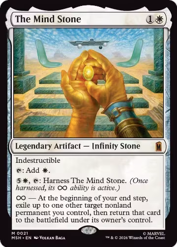 The Mind Stone (21), Marvel Super Heroes — Magic card price