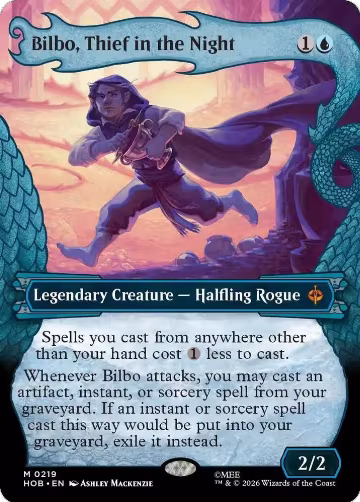 Bilbo, Thief in the Night (Showcase) (219), The Hobbit — Magic card price