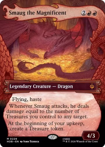 Smaug the Magnificent (Showcase) (229), The Hobbit — Magic card price