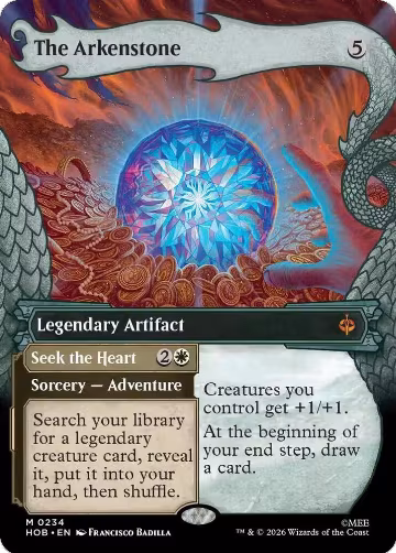 The Arkenstone (Showcase) (234), The Hobbit — Magic card price