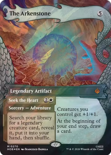 The Arkenstone (Showcase) (Surge Foil) (270), The Hobbit — Magic card price