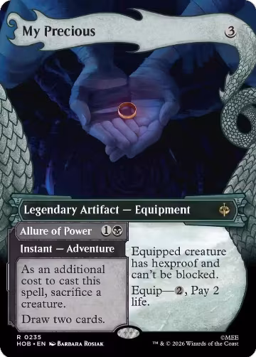 My Precious (Showcase) (235), The Hobbit — Magic card price
