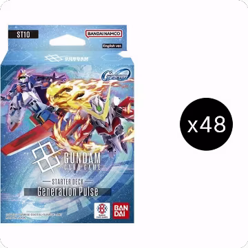 Starter Deck 10: Generation Pulse Display Case, Starter Deck 10: Generation Pulse — Gundam sealed product price