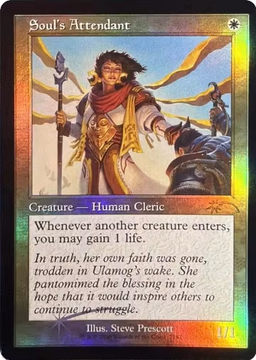Soul's Attendant (Retro Frame) (7147), Secret Lair Drop Series — Magic card price