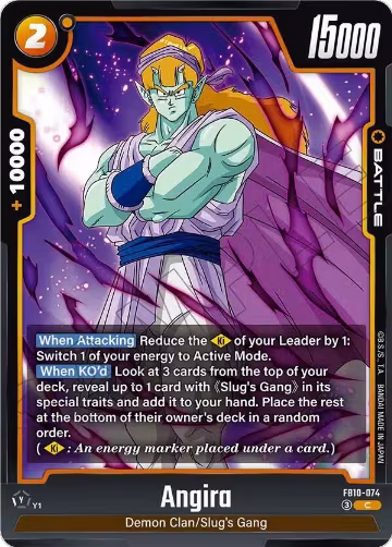 Angira (FB10-074), Cross Force — DB Fusion card price