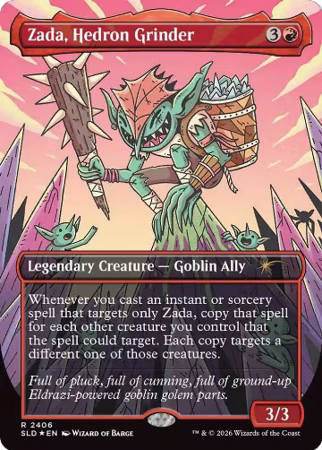 Zada, Hedron Grinder (2406), Secret Lair Drop Series — Magic card price