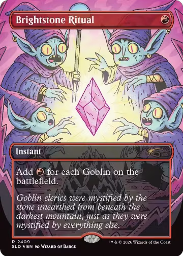 Brightstone Ritual (2409), Secret Lair Drop Series — Magic card price