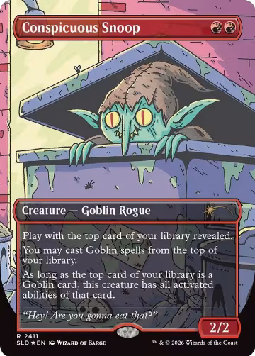 Conspicuous Snoop (2411), Secret Lair Drop Series — Magic card price