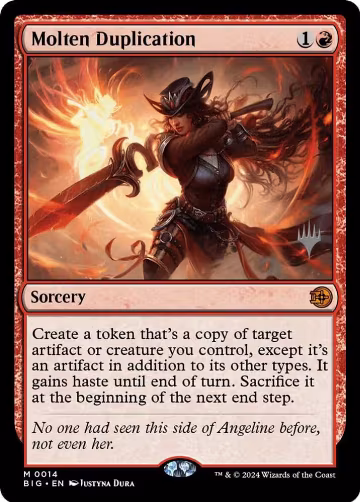 Molten Duplication (14), Promo Pack: Secrets of Strixhaven — Magic card price