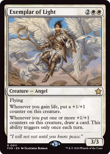 Exemplar of Light (11), Promo Pack: Secrets of Strixhaven — Magic card price