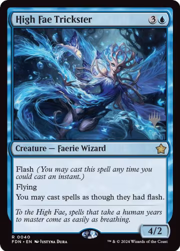 High Fae Trickster (40), Promo Pack: Secrets of Strixhaven — Magic card price