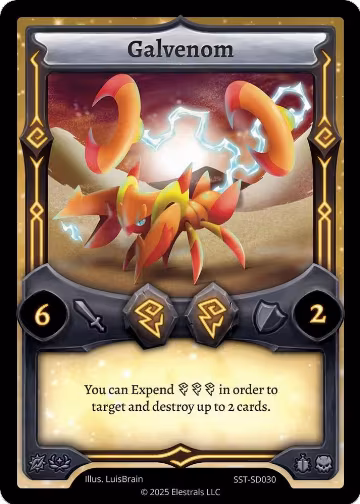 Galvenom (SST-SD030), Divine Champions: Sunstrike Starter Decks — Elestrals card price