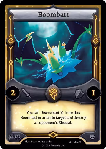 Boombatt (SST-SD031), Divine Champions: Sunstrike Starter Decks — Elestrals card price