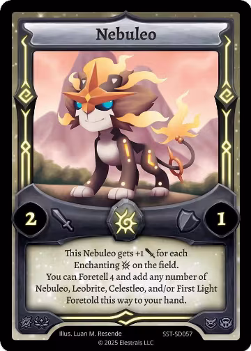 Nebuleo (SST-SD057), Divine Champions: Sunstrike Starter Decks — Elestrals card price