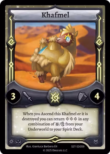 Khafmel (SST-SD059), Divine Champions: Sunstrike Starter Decks — Elestrals card price