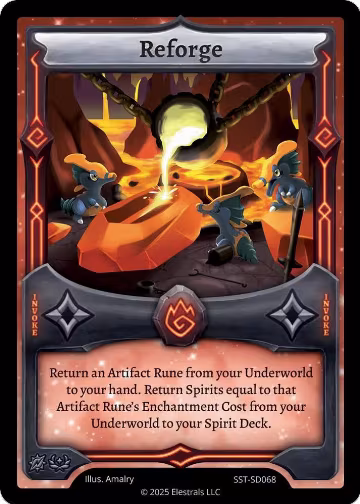 Reforge (SST-SD068), Divine Champions: Sunstrike Starter Decks — Elestrals card price