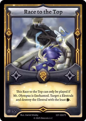 Race to the Top (SST-SD075), Divine Champions: Sunstrike Starter Decks — Elestrals card price