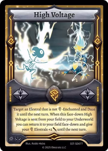 High Voltage (SST-SD077), Divine Champions: Sunstrike Starter Decks — Elestrals card price