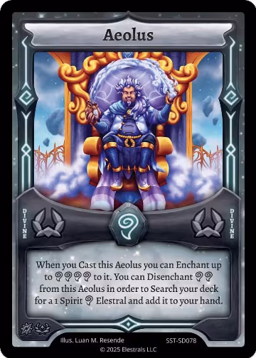 Aeolus (SST-SD078), Divine Champions: Sunstrike Starter Decks — Elestrals card price