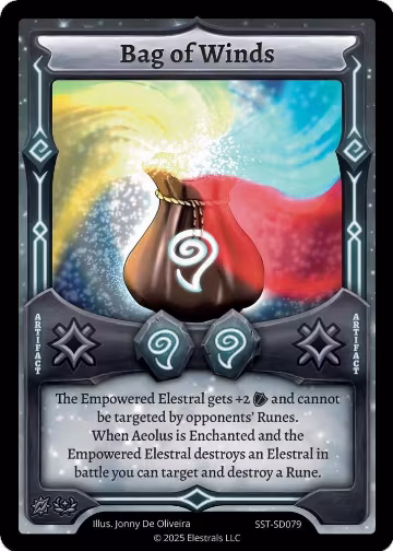 Bag of Winds (SST-SD079), Divine Champions: Sunstrike Starter Decks — Elestrals card price
