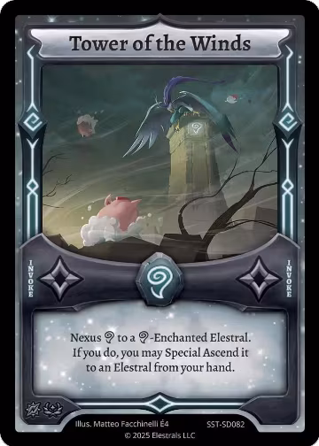 Tower of the Winds (SST-SD082), Divine Champions: Sunstrike Starter Decks — Elestrals card price