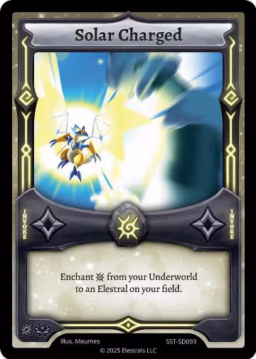 Solar Charged (SST-SD093), Divine Champions: Sunstrike Starter Decks — Elestrals card price