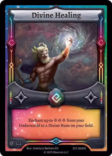 Divine Healing (SST-SD099), Divine Champions: Sunstrike Starter Decks — Elestrals card price