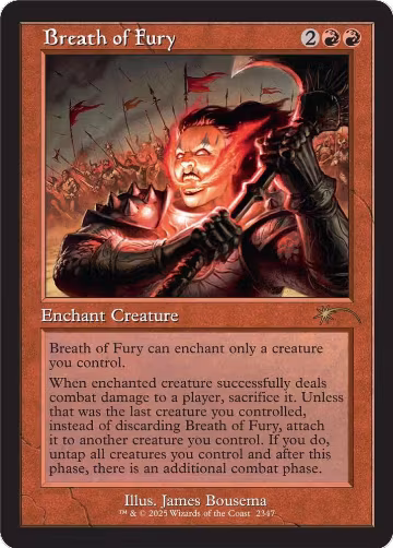 Breath of Fury (2347), Secret Lair Drop Series — Magic card price