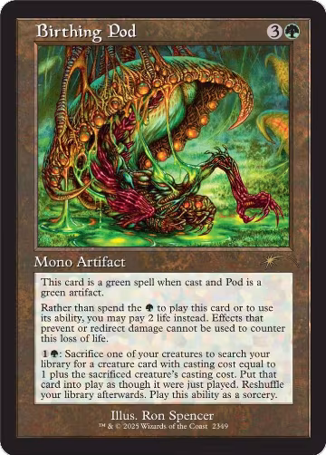 Birthing Pod (2349), Secret Lair Drop Series — Magic card price