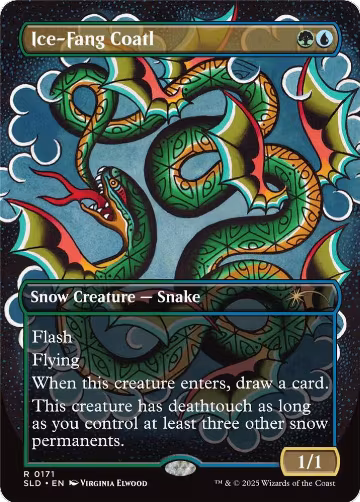 Ice-Fang Coatl (0171) (171), Secret Lair Drop Series — Magic card price