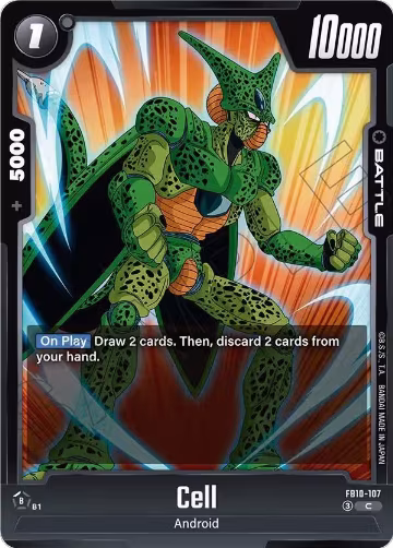 Cell - FB10-107 (FB10-107), Cross Force — DB Fusion card price