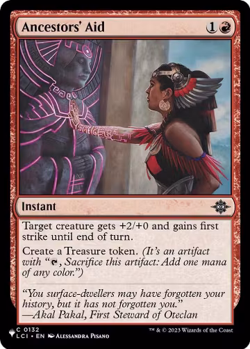 Ancestors' Aid (132), The List Reprints — Magic card price