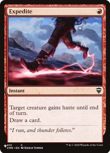 Expedite (CMR) (413), The List Reprints — Magic card price