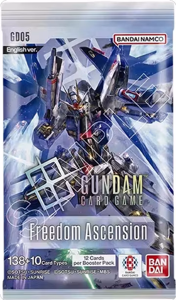 Freedom Ascension Booster Pack, Freedom Ascension — Gundam sealed product price