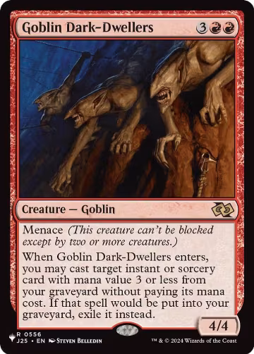 Goblin Dark-Dwellers (556), The List Reprints — Magic card price