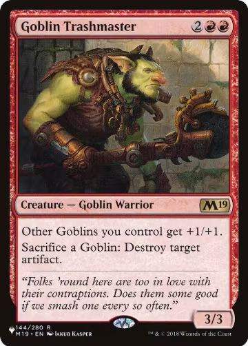 Goblin Trashmaster (144), The List Reprints — Magic card price
