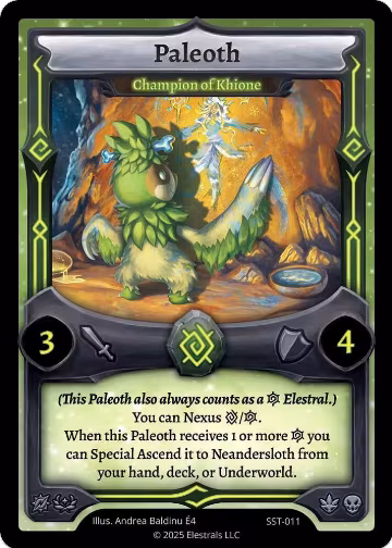 Paleoth - Champion of Khione (SST-011), Divine Champions: Sunstrike — Elestrals card price