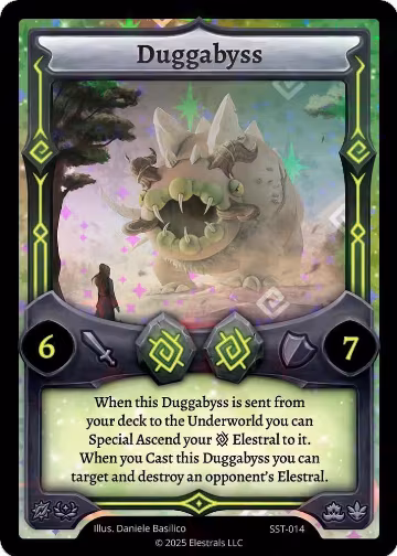 Duggabyss (SST-014) (SST-014), Divine Champions: Sunstrike — Elestrals card price