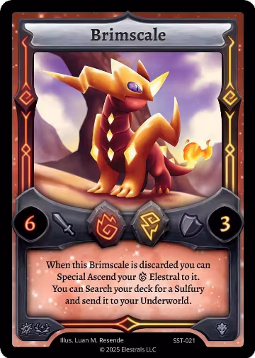 Brimscale (SST-021), Divine Champions: Sunstrike — Elestrals card price
