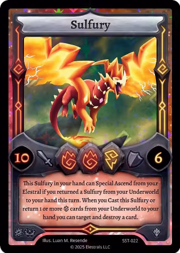 Sulfury (SST-022) (SST-022), Divine Champions: Sunstrike — Elestrals card price