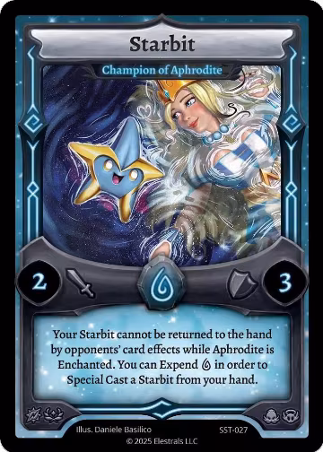 Starbit - Champion of Aphrodite (SST-027) (SST-027), Divine Champions: Sunstrike — Elestrals card price