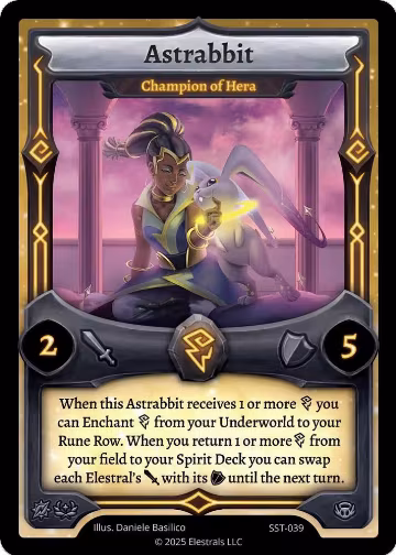 Astrabbit - Champion of Hera (SST-039) (SST-039), Divine Champions: Sunstrike — Elestrals card price