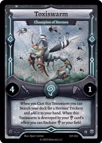 Toxiswarm - Champion of Hermes (SST-052), Divine Champions: Sunstrike — Elestrals card price